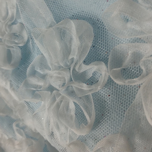 Nannette Baby Dress Beautiful Baby Blue Size 12 Months - Picture 2 of 10